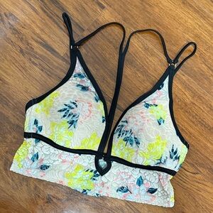 PINK Victoria's Secret Floral Lace Bralette